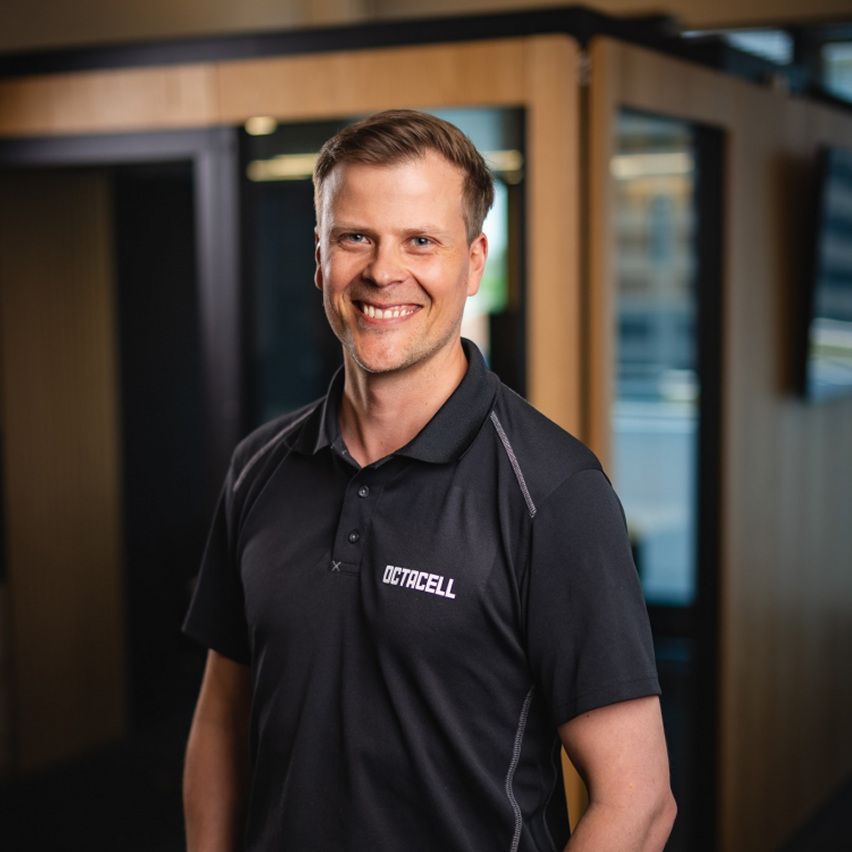 Octacell CEO Antti Sundqvist