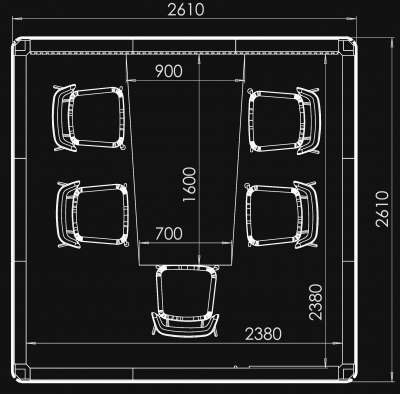 Octacell 3X3 turvatila