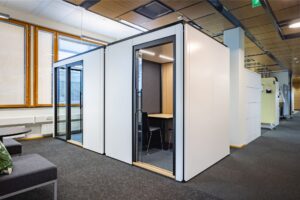 Octacell workrooms at Vaisala headquarters in Vantaa