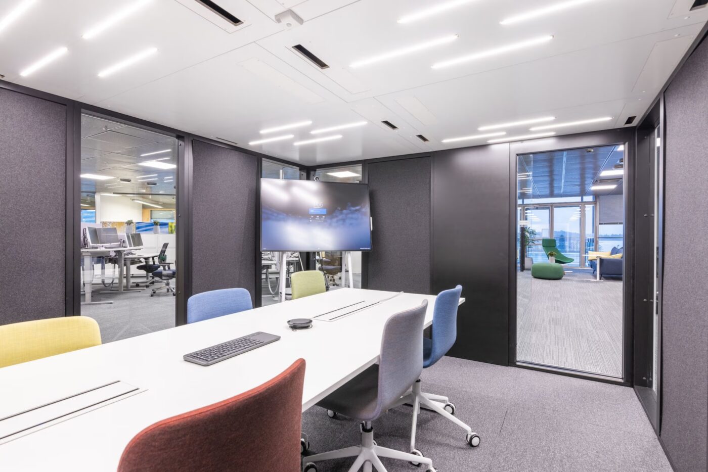 Inside Octacell 4X4 workroom at the Fortum office