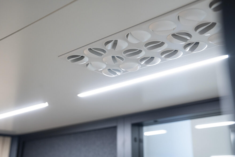 Ceiling lighting and ventilation