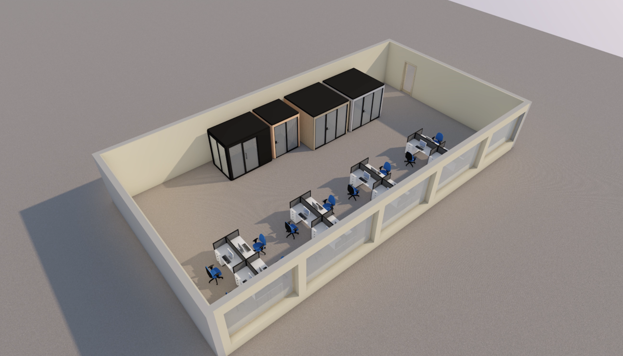 Dynaaminen Archicad-objekti helpottaa ja nopeuttaa äänieristettyjen huoneiden suunnittelutyötä